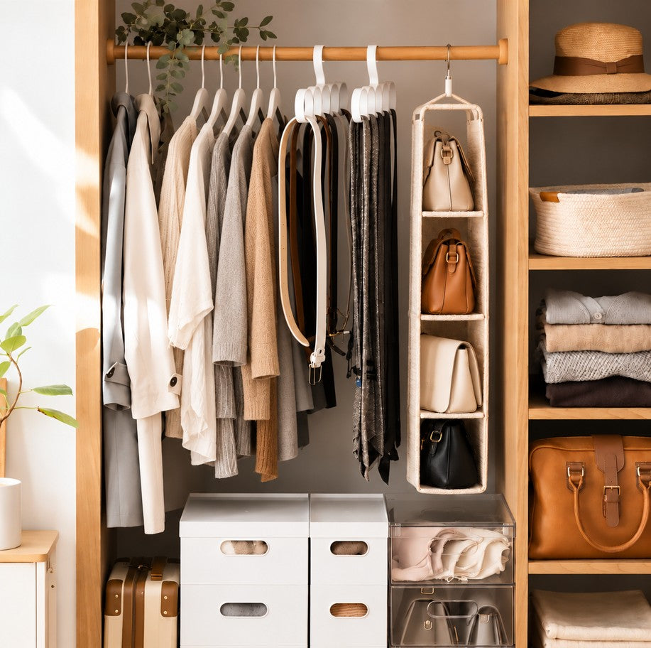 The Accessory Gallery — 5-Ring Closet Organizer